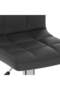Bar stool, black, eco- Leather - 7