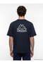Giyçık Store Navy Blue Crew Neck Printed Unisex Sports T-Shirt - 4