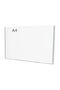 A4 U Type Horizontal Plexiglass Frame, Transparent and Stylish Tabletop Decor