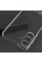Galaxy A57 Case Tchs Super Silicone Cover - Transparent - 4