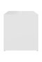 Side table, white, 59x36x38 cm, chipboard - 5