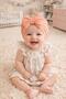 Newborn Baby Girl / Girl Child Double Layer Bonnet with Bow Is Suitable for Use between 0-12 Months - 6