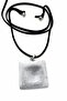 Nomad Real Leather Suede Thread Metal End Necklace