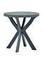 Bistro table, green, Ø70 cm, plastic