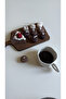 Dilim pasta ve macaron seti