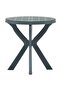Bistro table, green, Ø70 cm, plastic - 3