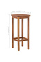 Bar table and stool set, 3 pcs., solid acacia wood - 5