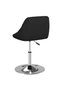 Bar stool, black, eco- Leather - 3