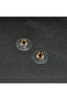 Gold Tone Cushion & Pear Drop Earrings – Double Halo Sparkling Design - 5