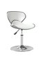 Bar stool, white, eco- Leather - 2