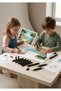 Boxed Set of 6 Marker Pens with Dual Tips, Thick & Fine Tip Colorful Set for Drawing and Coloring - 4