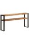 Console table, 150x30x75 cm, solid acacia wood