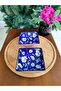 Reve Bleu Rennes New Bone China Square Bowl - 1 Piece - 8