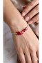 Ribbon, Heart and Love Themed Pink-Red 4-Piece Charm Set - 3
