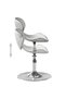 Bar stool, white, eco- Leather - 6