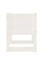 Planter, white, 40x40x52.5 cm, solid pine wood - 5