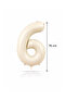Foil Number Balloon 6 Number 76 cm 34 Inch - 2