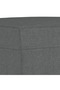 Stool, dark gray, 70x55x41 cm, textile - 5