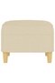 Taburet, crem, 60x50x41 cm, material textil - 4