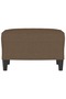 Taburet, maro, 60x50x41 cm, material textil - 3