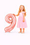 Foil Number Balloon 9 Number 76 cm 34 Inch