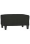Stool, black, 70x55x41 cm, textile material - 2