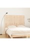 Wall-mounted headboard, 166x3x110 cm, solid pine wood