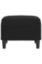 Stool, black, 60x50x41 cm, eco- Leather - 4