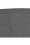 Stool, dark gray, 60x50x41 cm, textile - 5