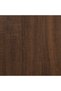 Side table, brown oak, 40x30x60 cm, processed wood - 7
