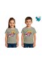 Unisex Pikachu Printed Kids T-Shirt Cotton Count Combed Cotton Fabric - 3