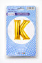 Gold "K" Letter Foil Balloon – 100 cm - 2
