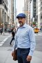 Navy Blue Summer London Cap Hat Italian Style Cap