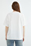 Crew Neck Casual T-Shirt with Heart Accessories - 7