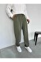 We 11 Baggy Fabric Pants Black - 2