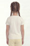 Girls' Short Sleeve Crew Neck T-Shirt - 4