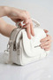 Just & Polo Women's Black Soft Leather Hand and Shoulder Bag - Multi-Compartment Adjustable Strap 7032