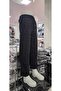 Young Girls' Lycra K Compact Pants with Stone Decoration on the Front and Elastic Waist - 2