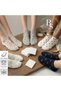 5-Pack of Cotton Pairs of Short Women's Socks, Washable - 2