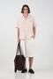 White Linen Shorts with Laces - 2