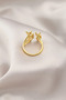 Gold Color Metal Model Women's Ring - Tj-Byk2191 - 2