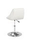 Bar stool, white, eco- Leather - 2