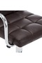 Bar stools, 2 pcs., brown, eco- Leather - 7