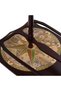 Globe-type bar wine bottle holder, green, eucalyptus - 3