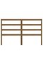 Headboard, honey brown, 146x4x100 cm, solid pine - 4