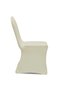 Huse elastice pentru scaun, 12 buc., crem - 5