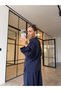TENCEL™ Fabric Pocketed Shirt Cargo Pants Suit Dark Blue - 5