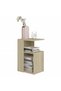 Side table, Sonoma oak, 36x30x56 cm, chipboard - 3