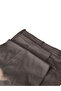 Men's Brown Classic Linen Trousers Large Size Dad Comfortable Fit - 3