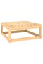 Garden stool with Pillow, solid pine wood - 2